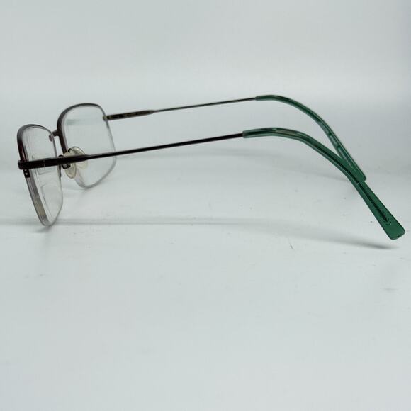 Elliot Ives Wingnut Half Rim Brown Eyeglasses Frame 61-18-150 H17836‎ - Picture 2 of 7